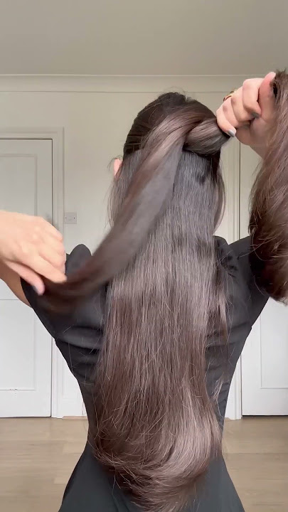 A little claw clip styling hack goes a long way #hairstyle #hair