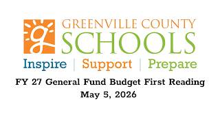Famous FY 27 General Fund Budget First Reading | May 5, 2026 Wealth