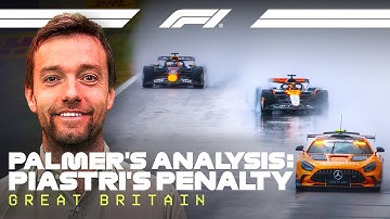 A Closer Look At Oscar Piastri’s Silverstone Penalty | Jolyon Palmer’s F1 TV Analysis
