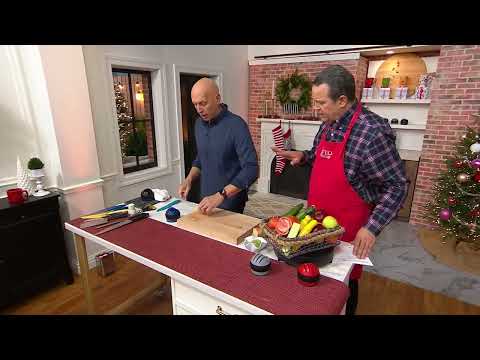 Chefologist 3-Stage Knife Sharpener with Scissor Sharpener on QVC @QVCtv