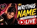 Fastest Calligraphy Name writing challenge