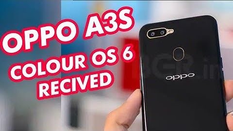 Colour os 6 recived for oppo a3s | oppo a5 and oppo a7