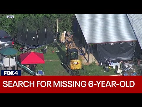 Everman investigators search woods, break concrete looking for missing ...