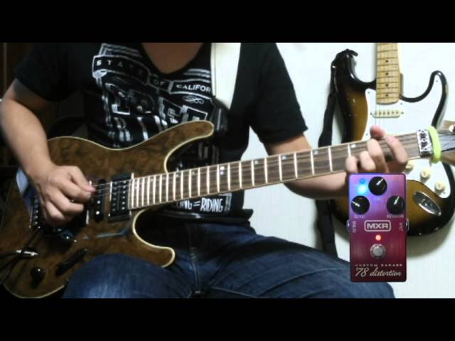 MXR Custom Badass '78 Distortion ［ ワタナベ楽器店 ］ - YouTube