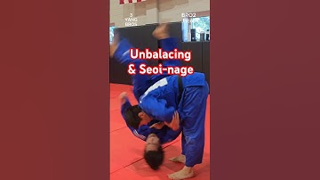 Judo Unbalancing & Throw  combination Drill 🤼‍♂️ Morote Seoi-nage by Jacob Yang #judo #jiujitsu