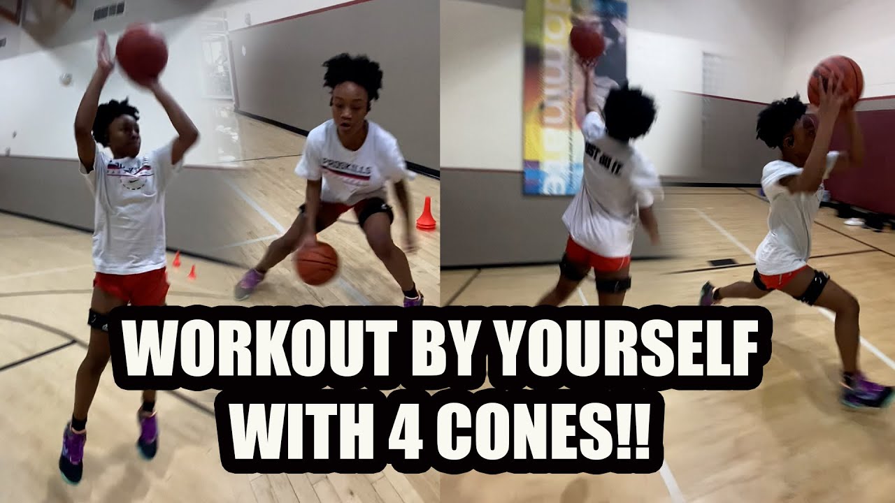 Elite Basketball Workout Ballhandling Finishing Shooting Train by