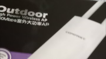 Comfast CF-EW72 V2 Configuration using Cellphone