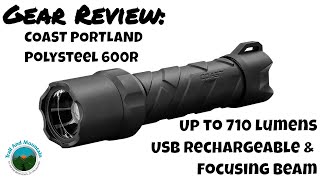 flydende Fremragende Medarbejder Coast Polysteel 600R Flashlight Gear Review - YouTube