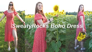 Sweaty Rock Boho Dress🌻Floral Midi Dress🌻 by Urban Ervin 319 views 1 year ago 2 minutes, 2 seconds