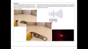 SACE Stage 2 Physics 3.2.A - Light and Matter - Interference Light Part A