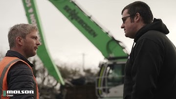 NEW Sennebogen 830E scrap handler