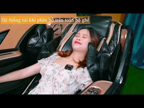 Giới thiệu ghế Massage Okinawa BLACK PEARL H - 515