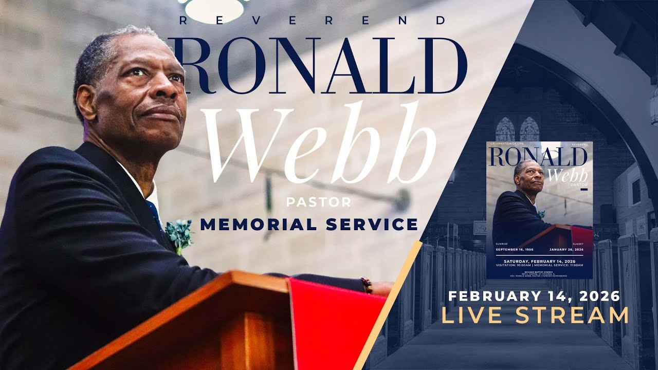 Pastor Ronald Webb | Memorial Service | Feb. 14, 2026