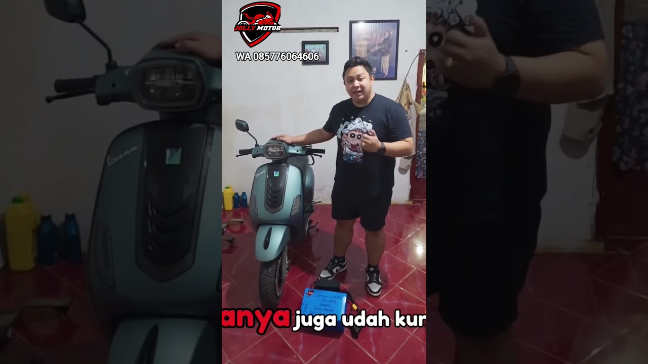 Upgrade Battery Motor Listrik Uwinfly T3s pro, jaduh jauh lebih enak dan awet