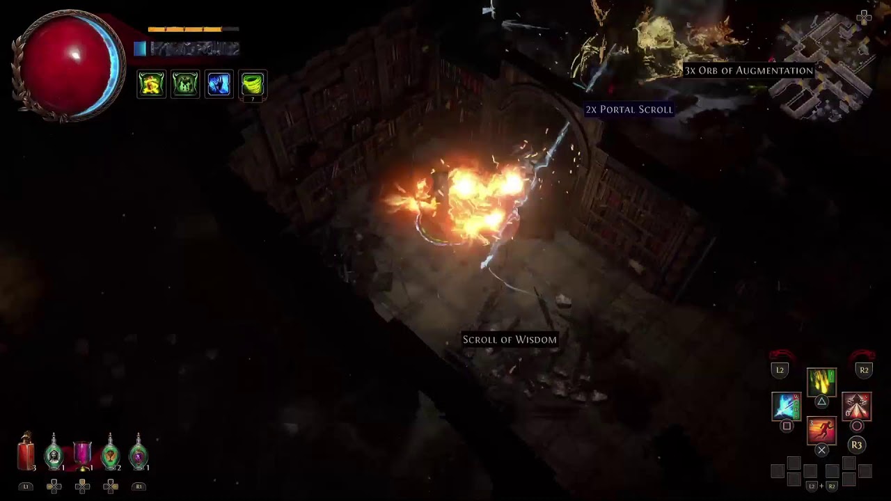 Path of Exile 1 Keepers of the flame Gameplay Act 10 part 1