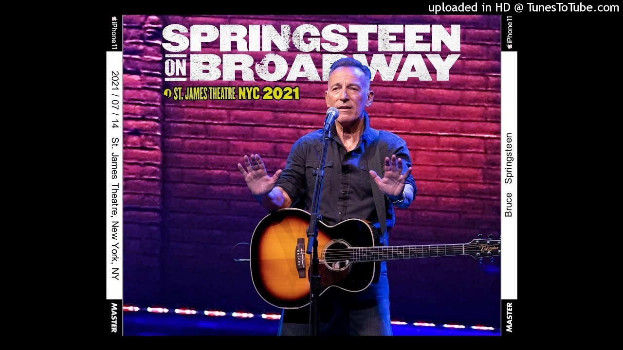 Bruce Springsteen Fire Live on Broadway 14/07/2021 YouTube