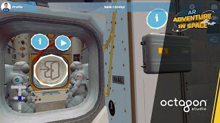 AR Adventure in Space App for UKSA | By Octagon Studio screenshot 1