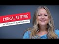 Songwriting: Melody, Harmony, and Rhythm | Lyrical Setting | Berklee Online | Scarlet Keys 20/24