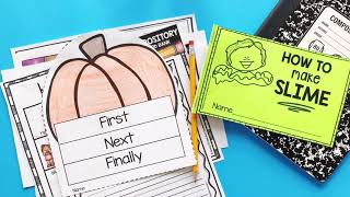 Primary Expository Writing Unit - "How to" writing Unit 4