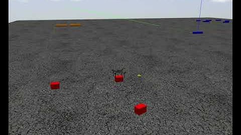 Experiment in simulator with B-spline trajectory of type3