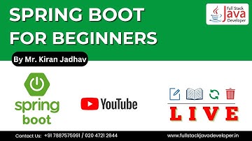 Spring Boot for Beginners | Learn with Mr. Kiran Jadhav