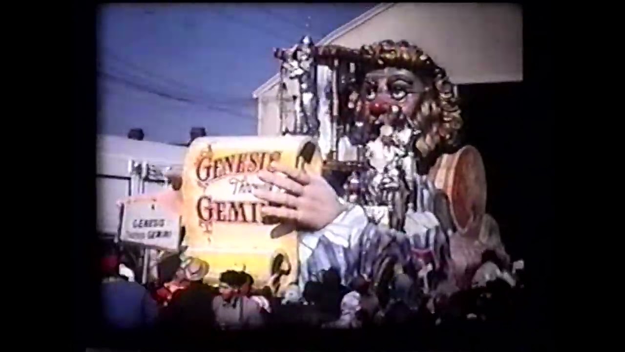 Raw video: Footage of the New Orleans Rex parade back in 1980