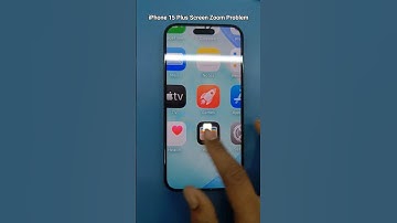 iPhone 15 Plus Screen Zoom Problem solved 💯% #iphoneproblems #iphone15plus