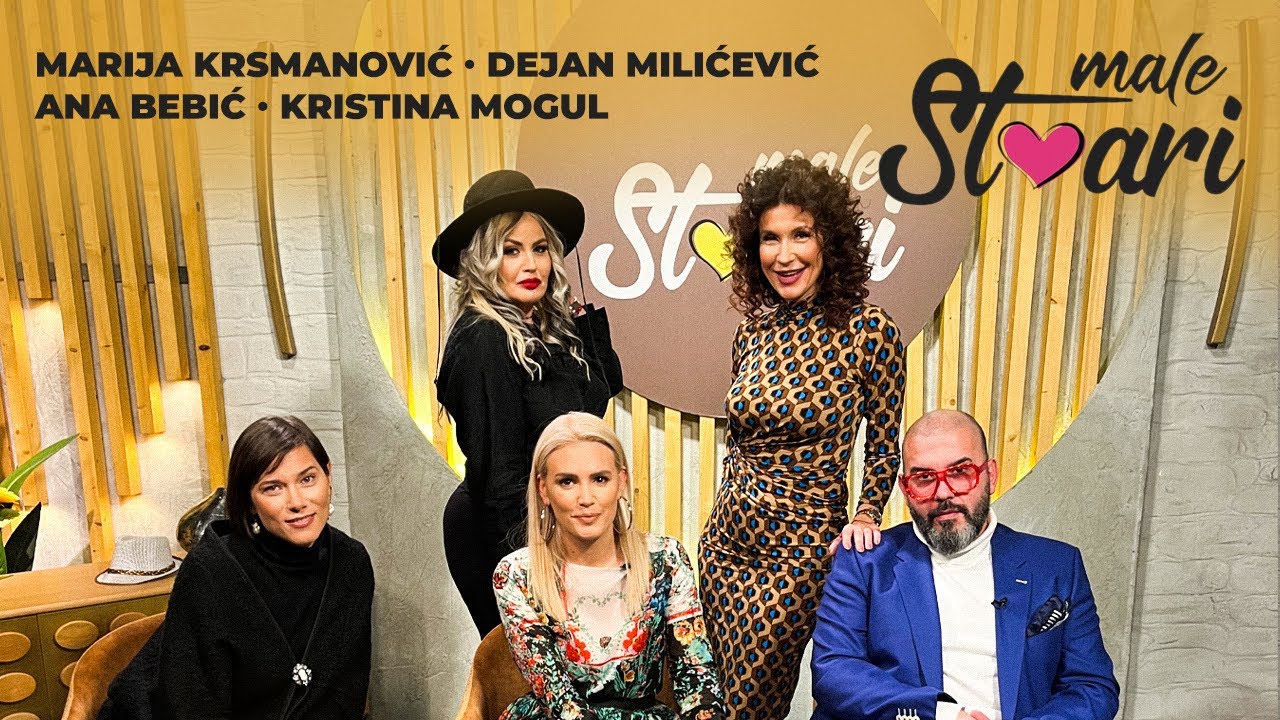 “Sta nam sve ne treba”! Dejan Milicevic, Ana Bebic, Marija Krsmanovic, Kristina Mogul! I Male stvari