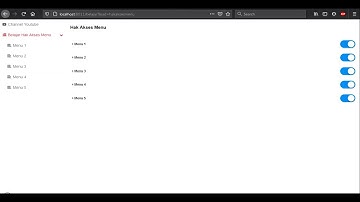 Membuat hak akses menu dengan database | Laravel - Seni Ngoding