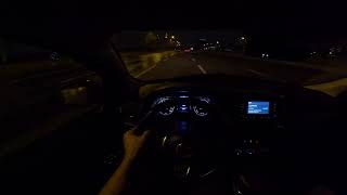 Fiat Egea Cross Gece Sürüşü Night Drive Pov Sürüş 4K