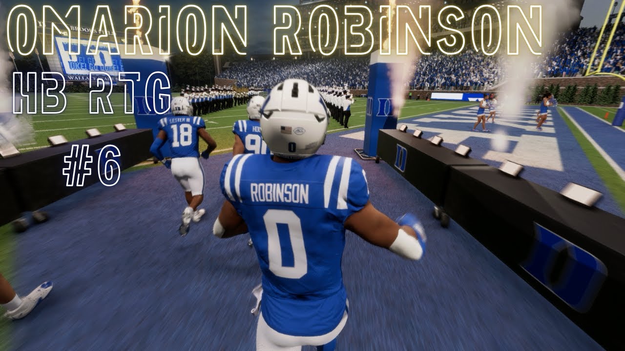 Omarion Robinson CFB 26 Halfback Road To Glory LIVE! Ep. 6
