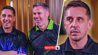 Gary Neville Vs Jamie Carragher In Epic Darts Challenge