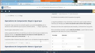 PYTHON MODULO 3 SECCIÓN 1