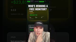 Who s winning the FREE monitor