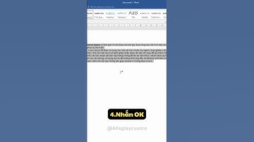 Sửa lỗi xuống dòng bị cách xa trong Word