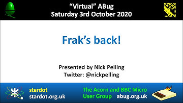 ABug 08: Frak’s back! (Nick Pelling/Aardvark Studios) PC Game, Steam, GameMaker Studio 2, BBC Micro