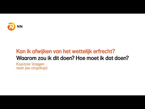 Altijd al eens stiekem willen afwijken van het wettelijk erfrecht? | NN Insurance Belgium