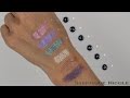 Inglot Review with Swatches | Shadows, Pigments, Gel Liners, Sculpting Powders, Sparklers