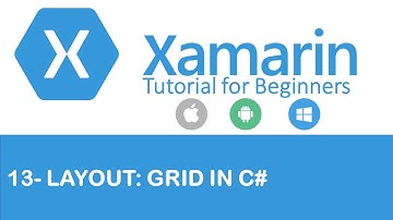 Xamarin Forms #13: Grid Layout in C#
