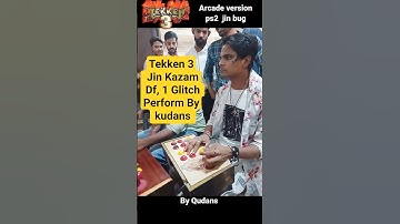 Tekken 3 - Jin Df,1  Glitch or bug by @lilu.Kudans Amazing 🔥