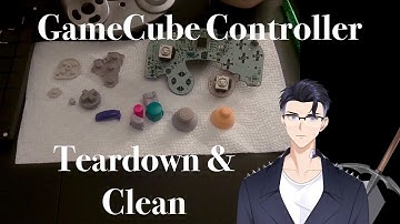 Zatsudan - GameCube Controller Teardown and Clean