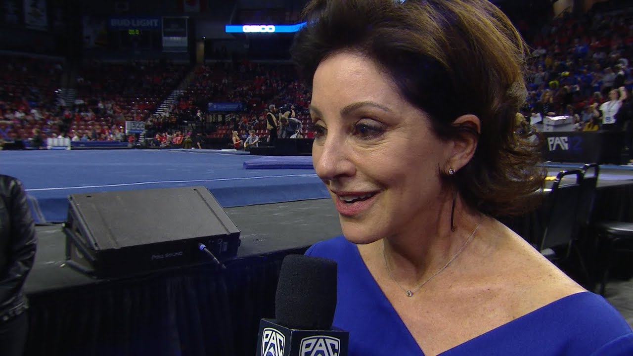 2019 Pac12 Women's Gymnastics Championship UCLA gymnastics head coach Valorie Kondos Field