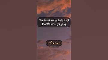 سورة ابراهيم الآية ٣٥ و ٣٦ بصوت الشيخ محمد صديق المنشاوي