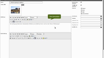 BTEXX easyWCM: Creating a news article