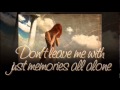 Don't Say Goodbye - Juris (Lyrics)