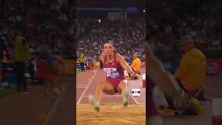 Ivana Vuleta Serbian Long Jumper Athlete #Shorts