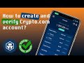 How to create and verify cryptocom account stepbystep guide