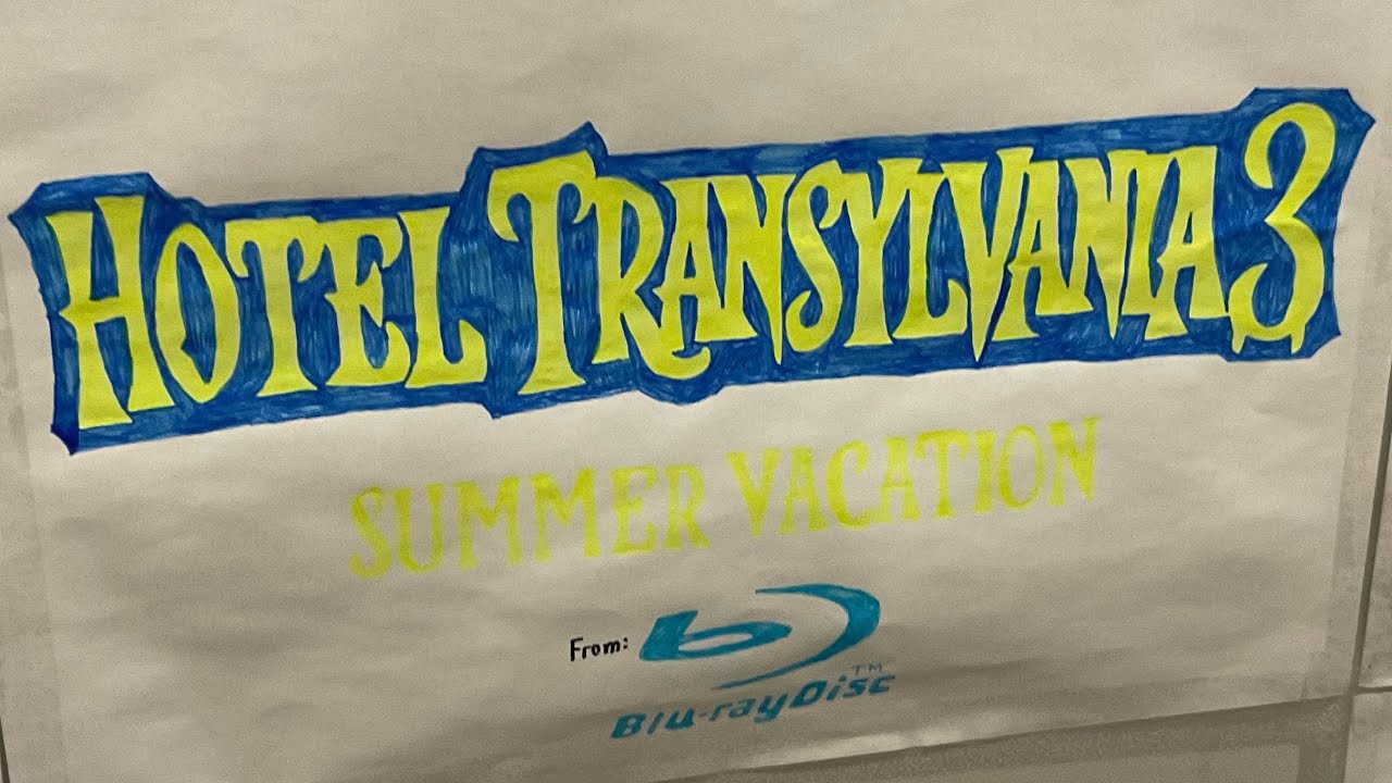 DVD Opening Hotel Transylvania 3: Summer Vacation 2018