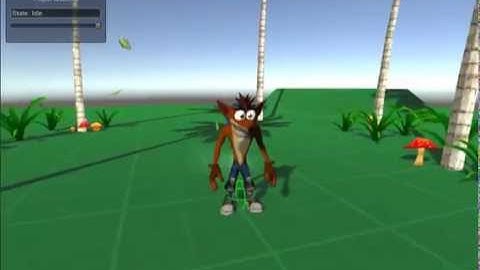 Crash Bandicoot Template 1: Animações e Movimentação