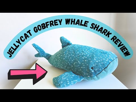 jellycat Gobfrey Whale Shark ジンベイザメ 海 鯨 The whale shark